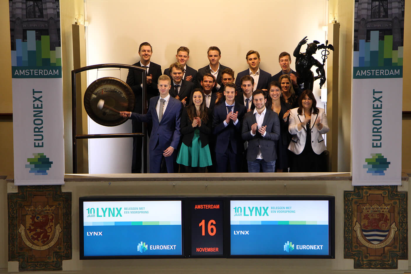 LYNX opent de beurs