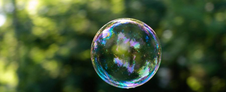 wat is een bubbel op de beurs; zeepbeleconomie