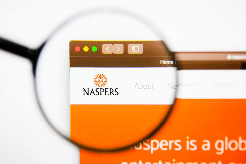 Aandeel Naspers naar AEX