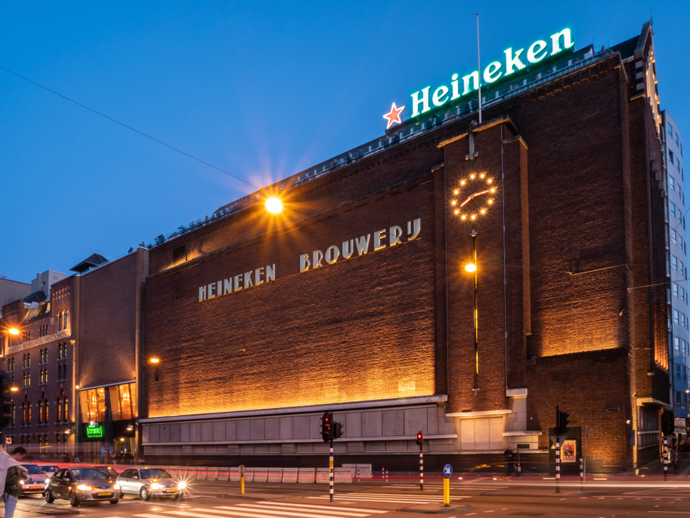 Aandeel Heineken - brouwerij