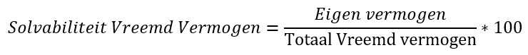 Solvabiliteit vreemd vermogen