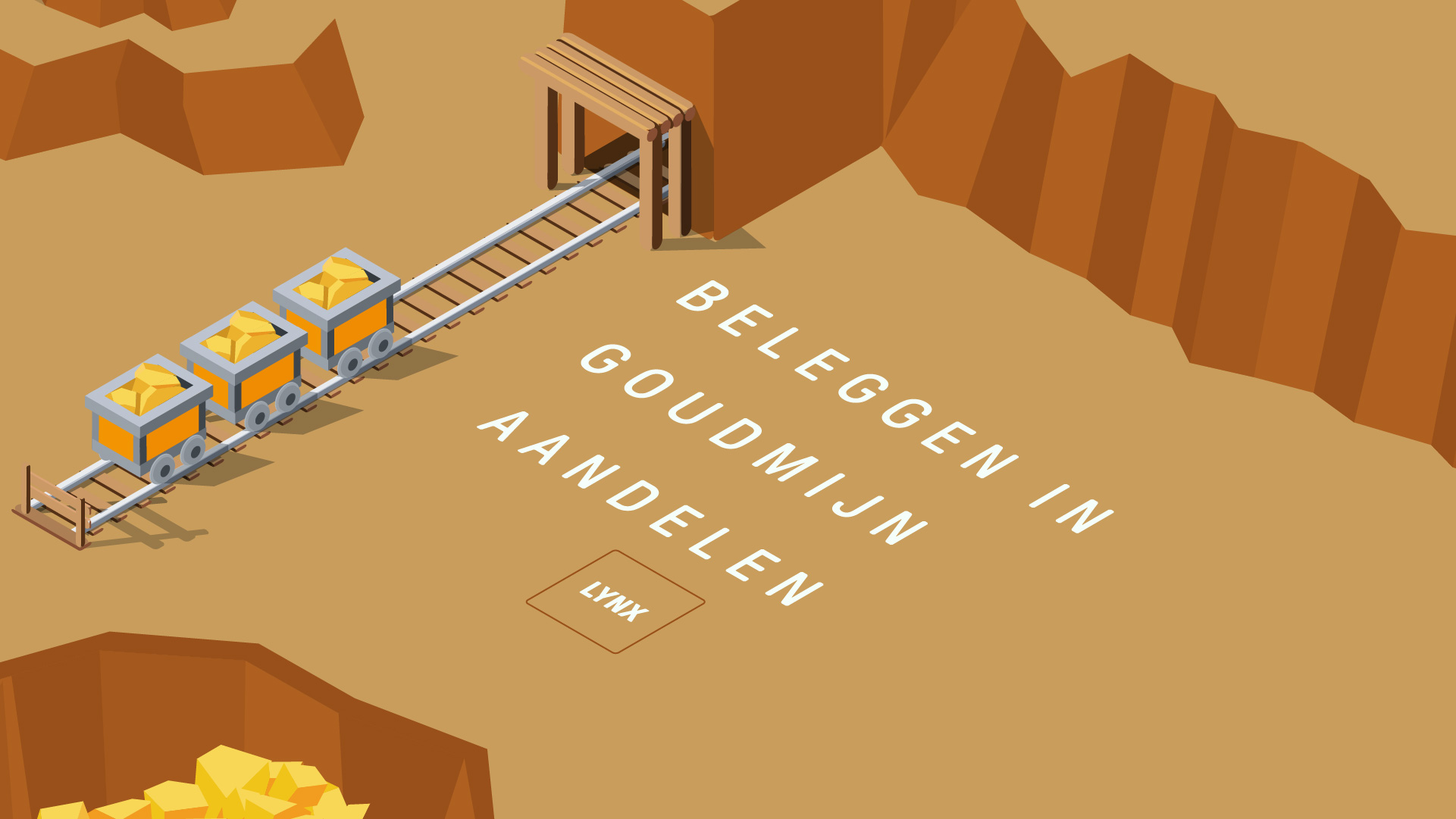 Beleggen in goudmijnaandelen via LYNX | Beste goudmijnaandelen Beleggen in goudmijnaandelen