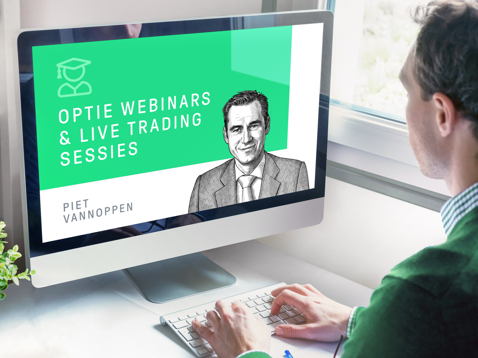 Ontdek via optiewebinar & live trading sessies alles over het beleggen in opties Leer over opties kopen en opties schrijven via optiewebinars