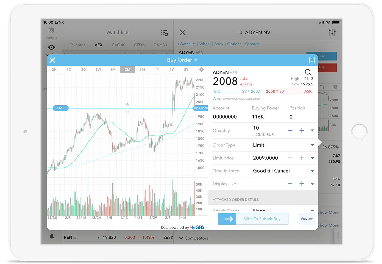 iPad Trading App: mobiel aandelen beleggen