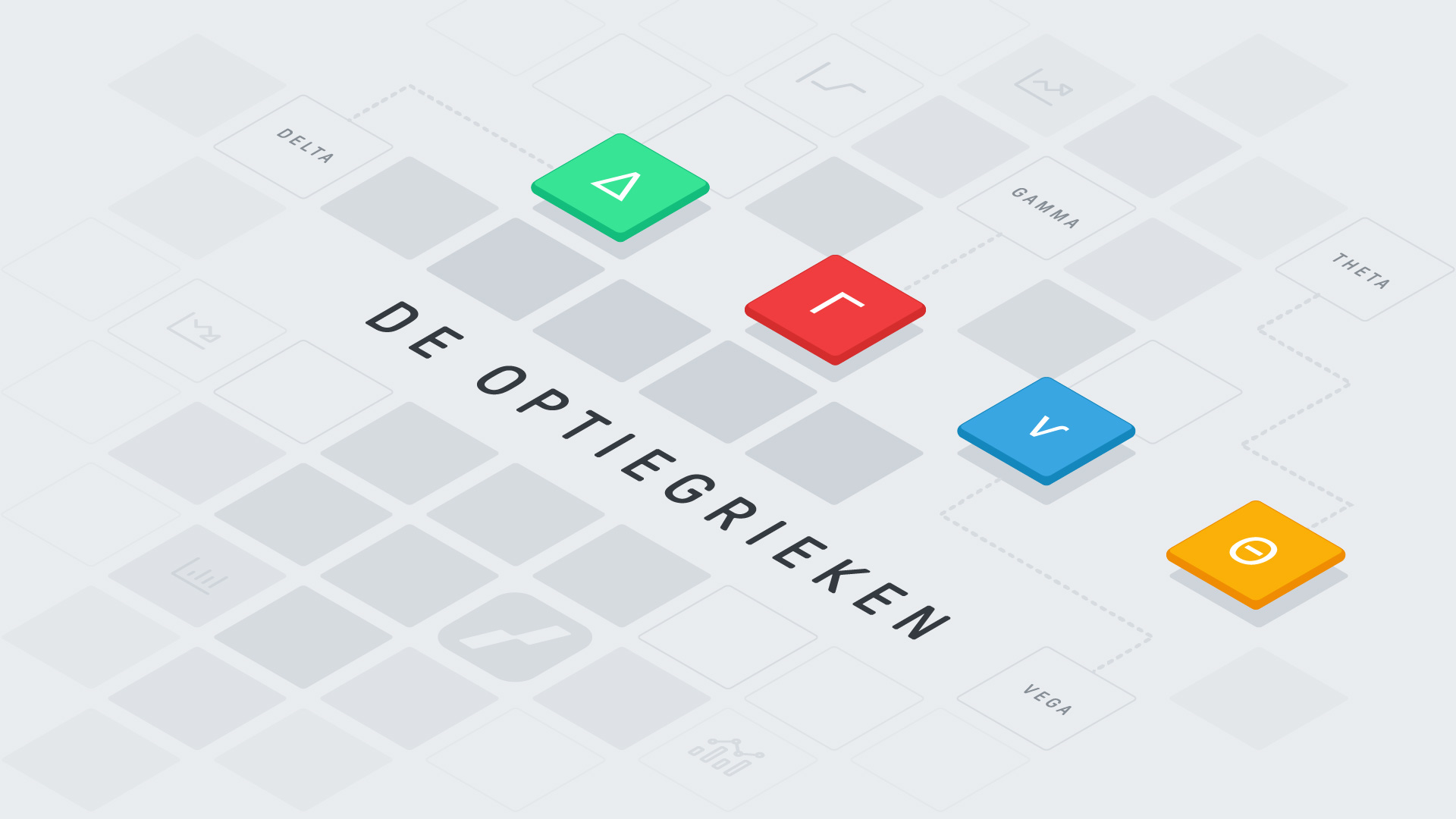 De optiegrieken: delta, gamma, vega en theta