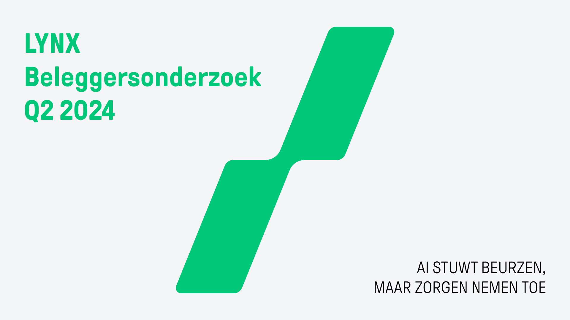 LYNX Beleggersonderzoek Q2 2024